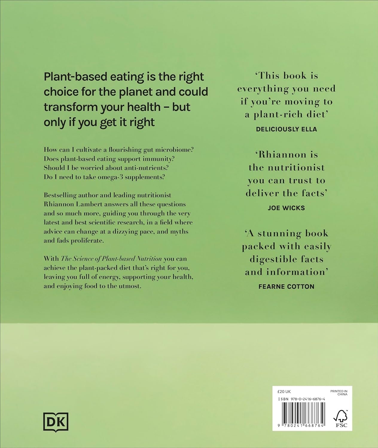 The Science of Plant-based Nutrition