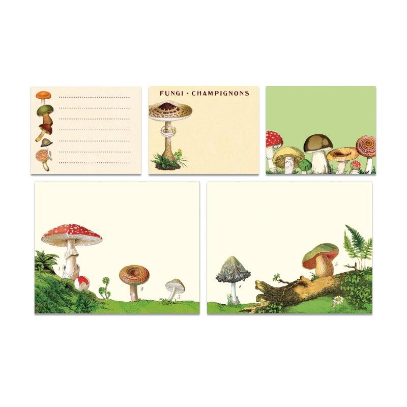Mushroom Sticky Note Set