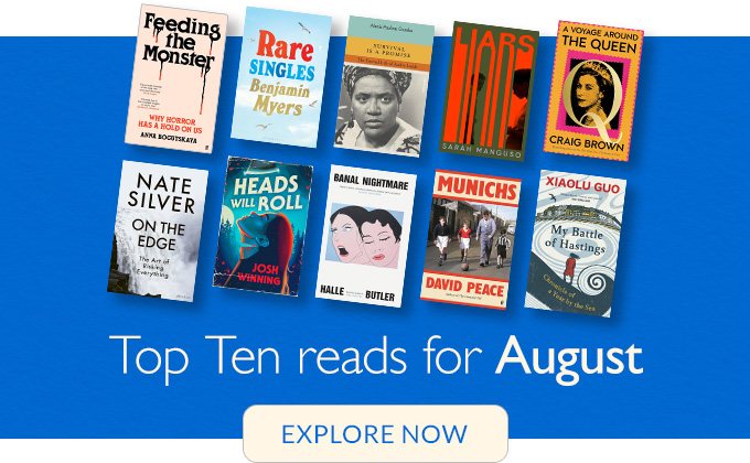 Top Ten Reads for August