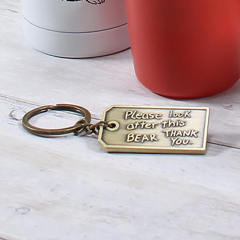 Paddington Bear Metal Keyring