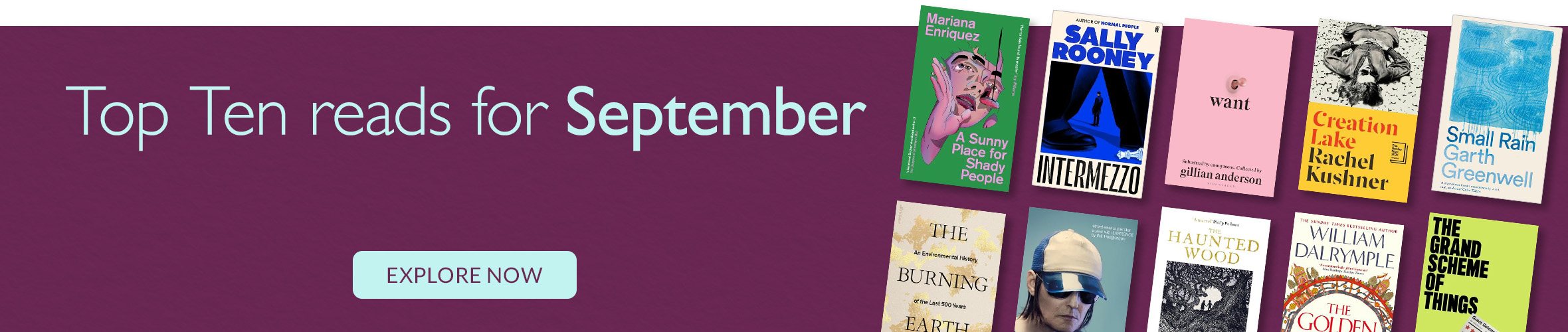 Top Ten Reads for September