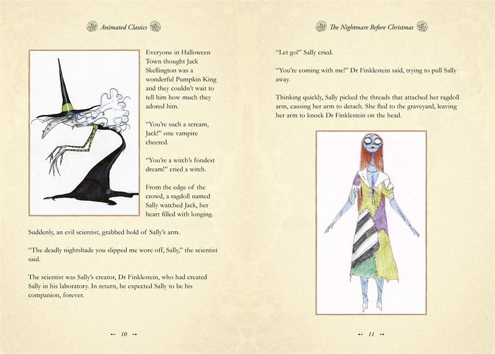 Disney Tim Burton's The Nightmare Before Christmas (Disney Animated Classics)