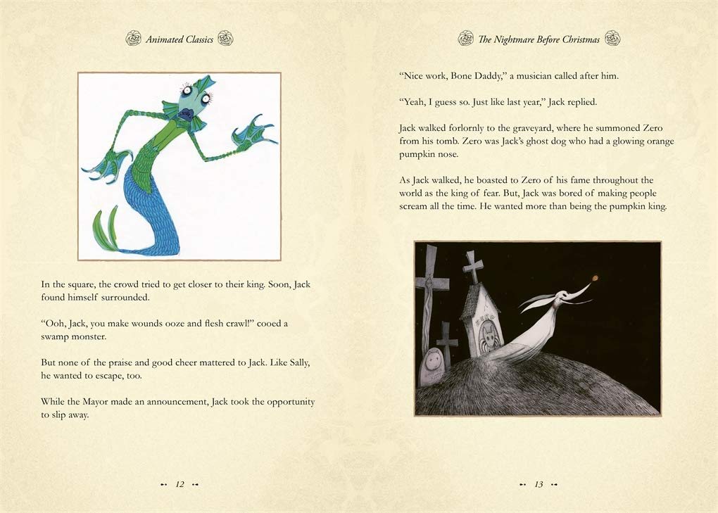 Disney Tim Burton's The Nightmare Before Christmas (Disney Animated Classics)