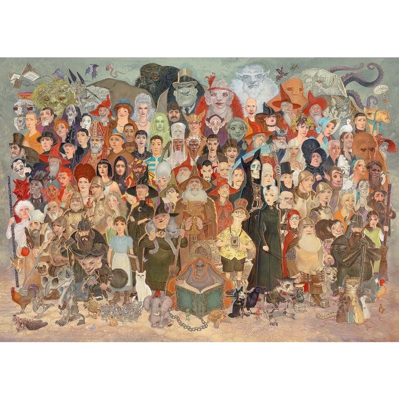 The World Of Terry Pratchett 1000 Piece Jigsaw Puzzle