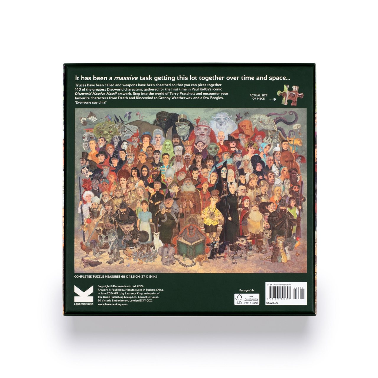 The World Of Terry Pratchett 1000 Piece Jigsaw Puzzle