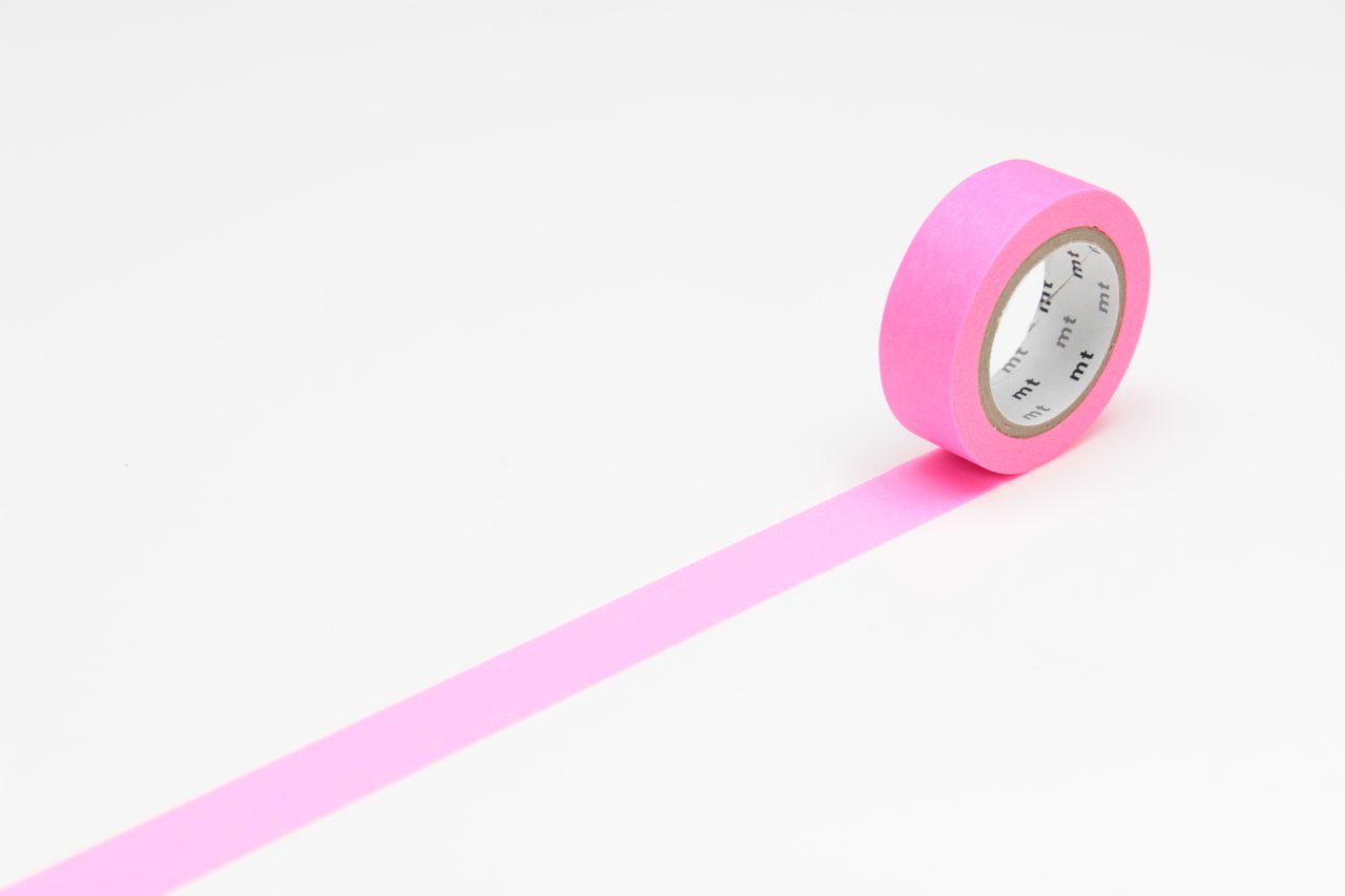 Mt Tape 1P Basic - Shocking Pink