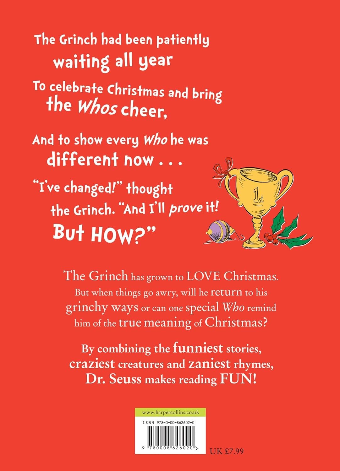 How the Grinch Lost Christmas! by Dr. Seuss, Alastair Heim | Foyles