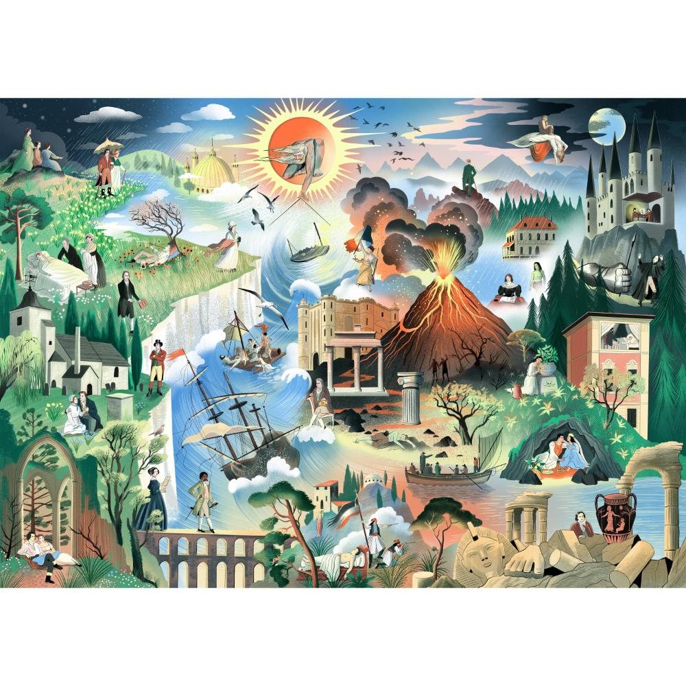 The World Of The Romantics 1000 Piece Jigsaw Puzzle