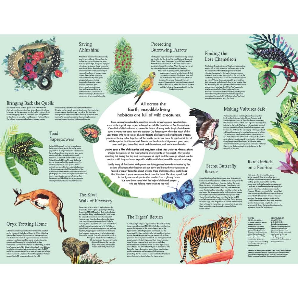 Wild Earth 1000 Piece Jigsaw Puzzle