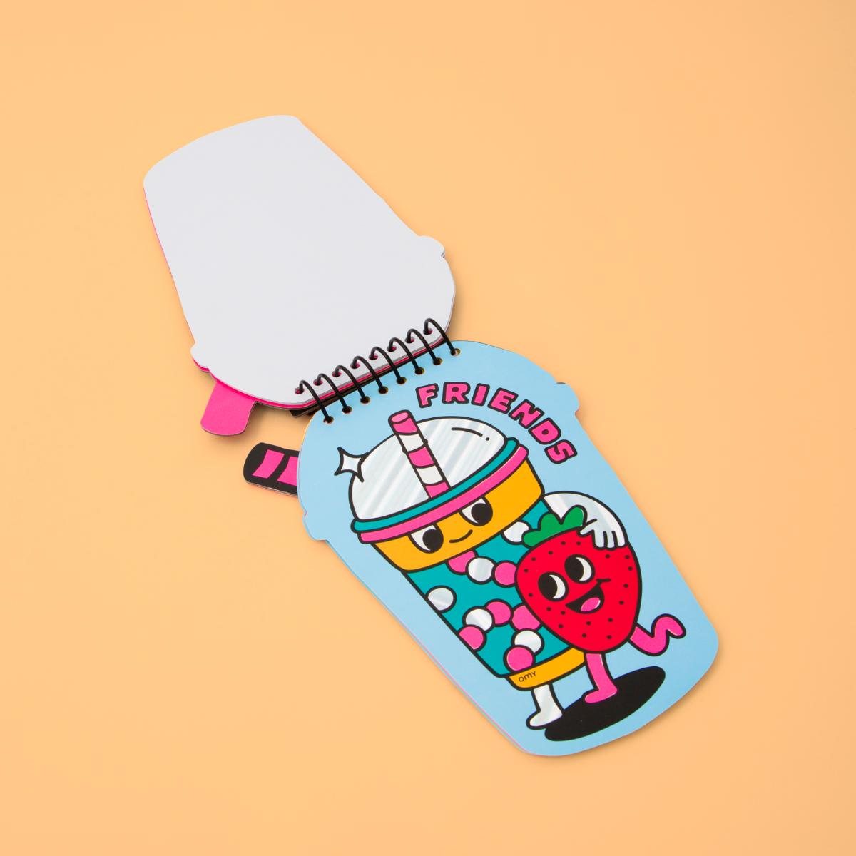 Sticker By Number Notebook - Bubble Tea