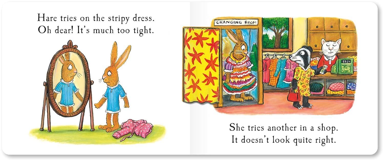 Hare's New Dress