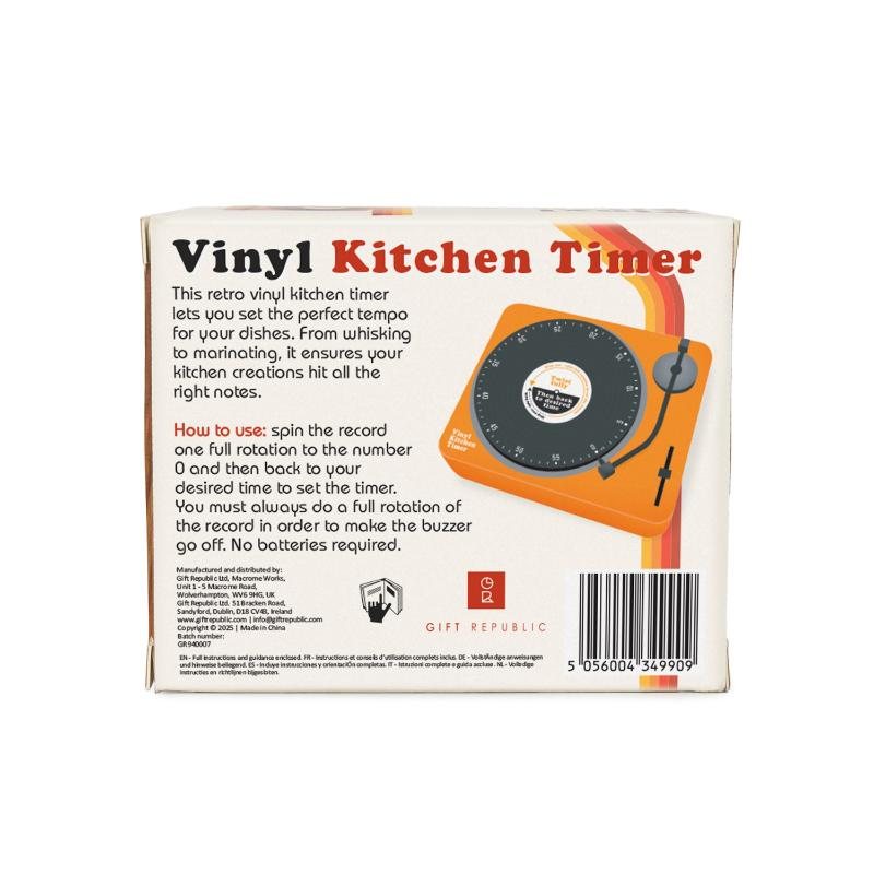 Vinyl Kitchen Timer