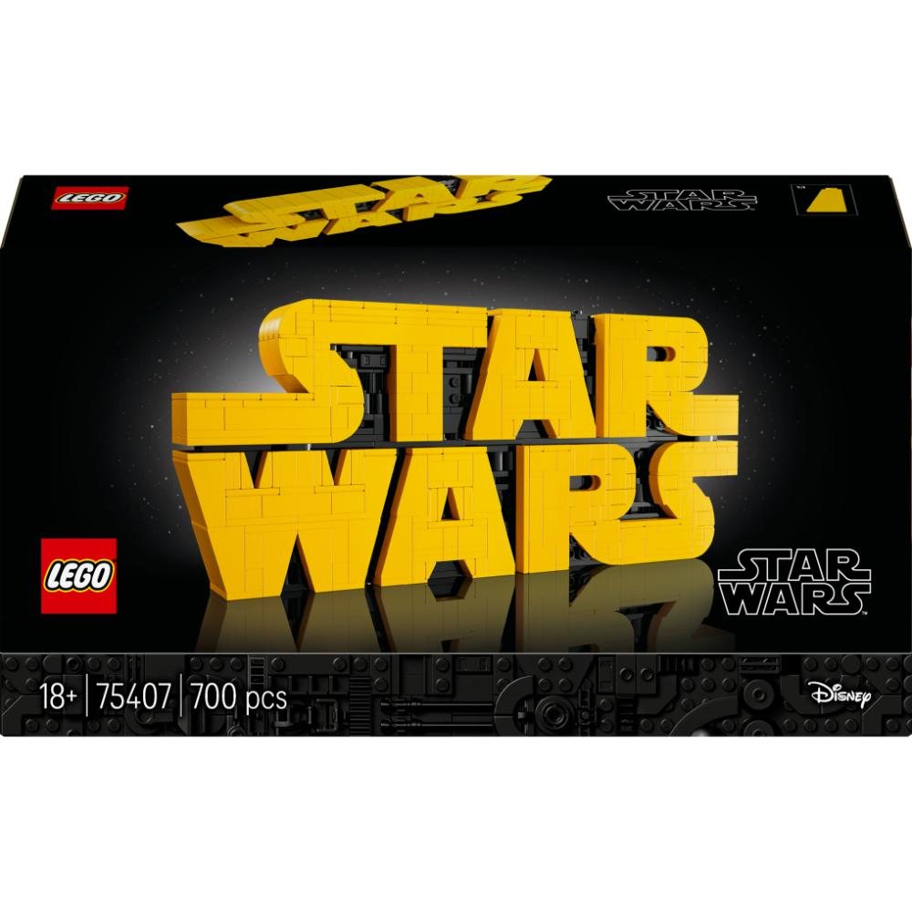 Brick-Built Star Wars Logo