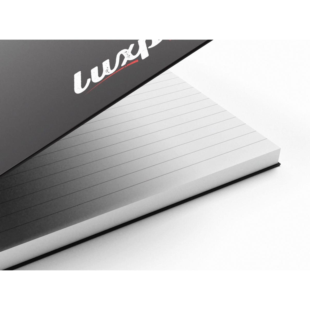 Luxpad A5 Hardback Wirebound Notebook - Lined