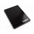 Luxpad A5 Hardback Wirebound Notebook - Lined