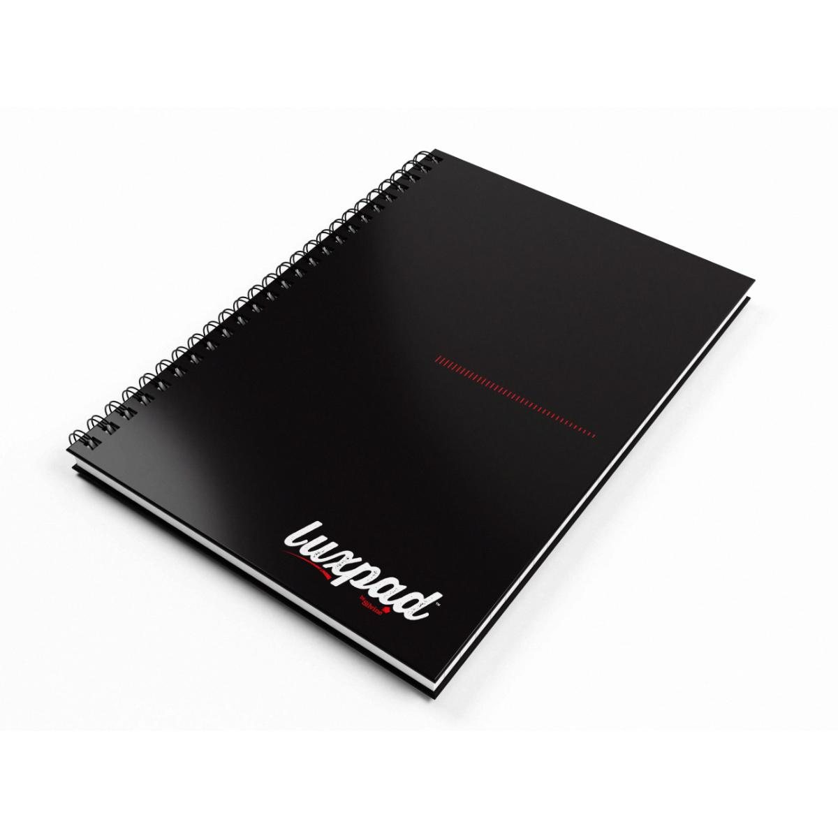Luxpad A5 Hardback Wirebound Notebook - Lined