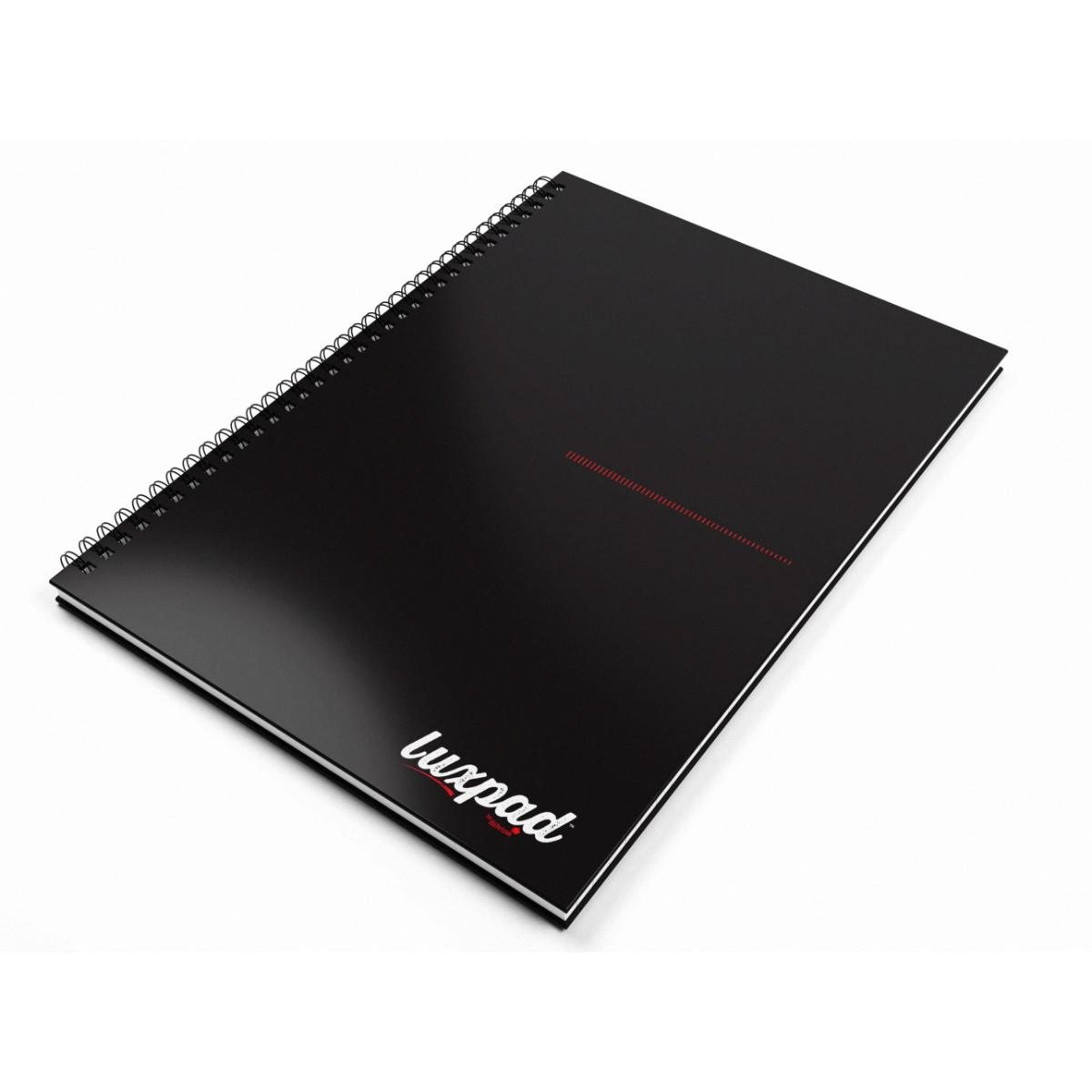 Luxpad A4 Hardback Wirebound Notebook - Lined