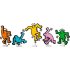 Keith Haring - Dancing Figures