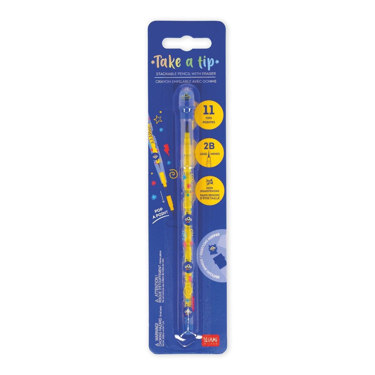 Stackable Pencils - Monster