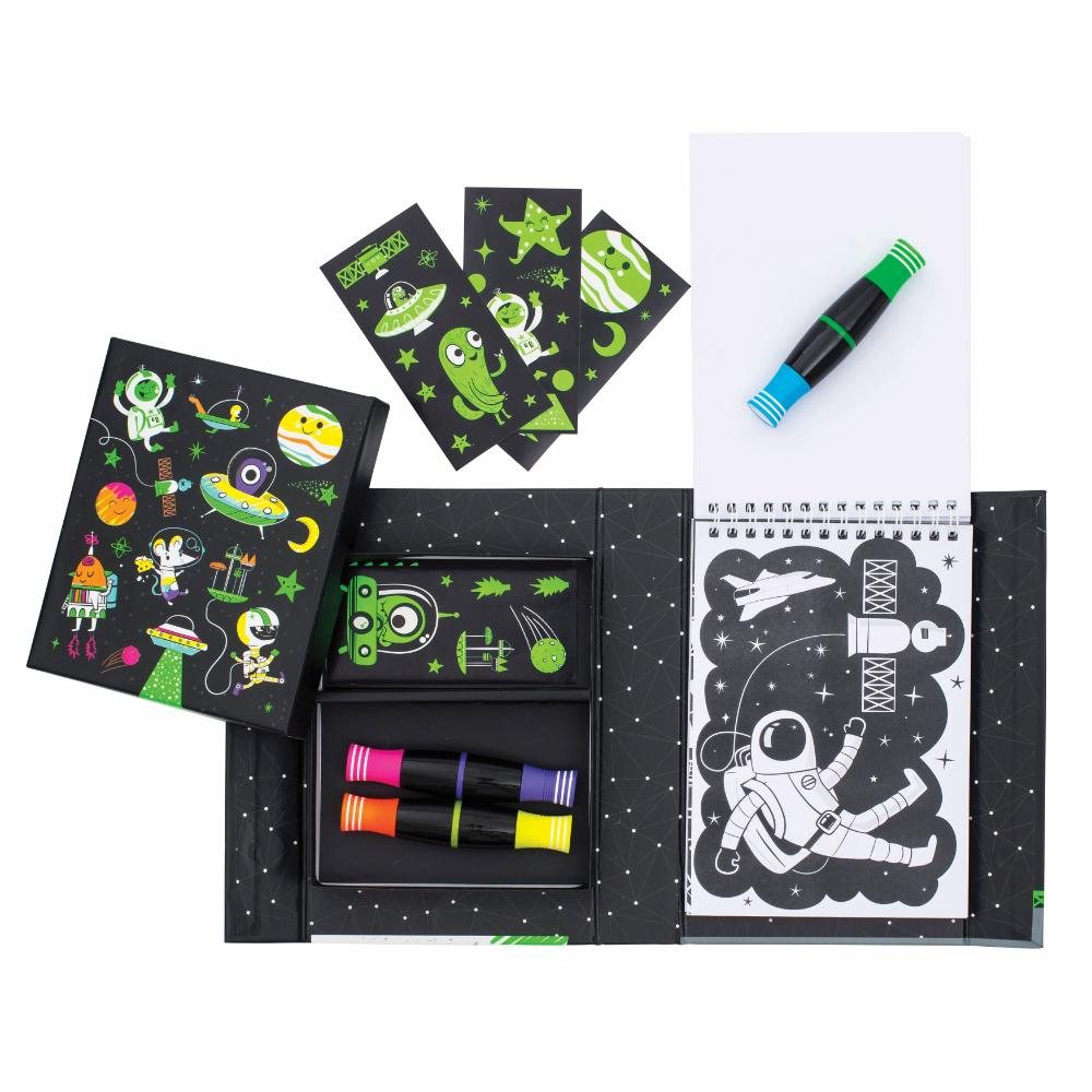 Neon Colouring - Outer Space