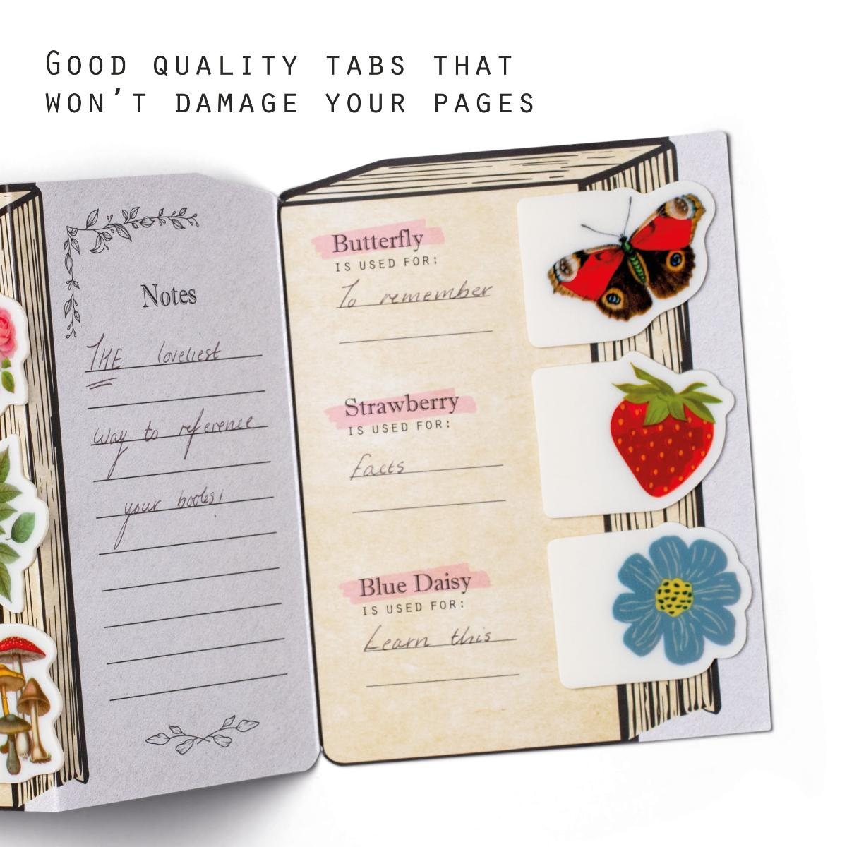 Eclectionery Journal Tabs - Botanical