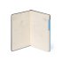 Retro Blue Lined Medium Notebook