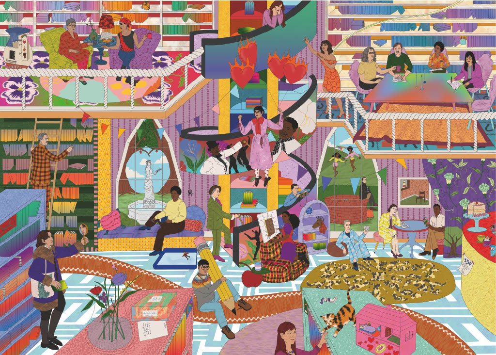 The World Of Queer Stories 1000 Piece Jigsaw Puzzle