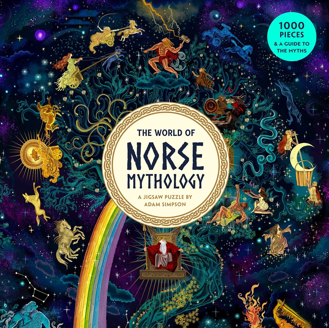 The World Of Norse Mythology 1000 Piece Jigsaw Puzzle