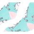 Moomin Troll Grumpy Socks