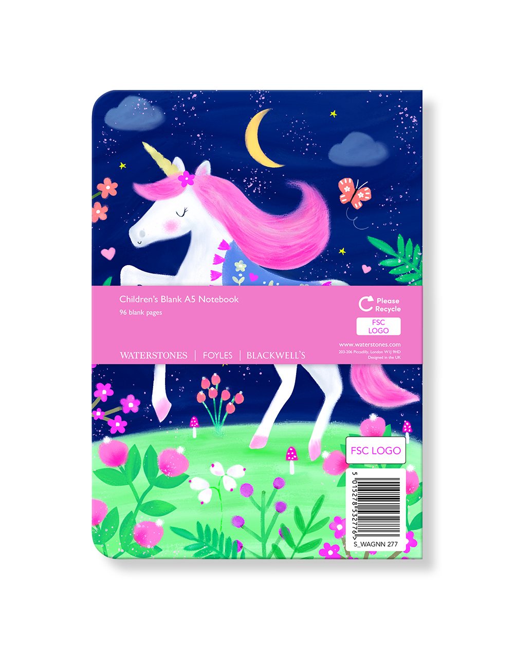 Unicorn A5 Notebook