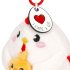 Hen Super Soft! Tiny Plush Keyring