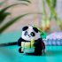 Panda Super Soft! Tiny Plush Keyring