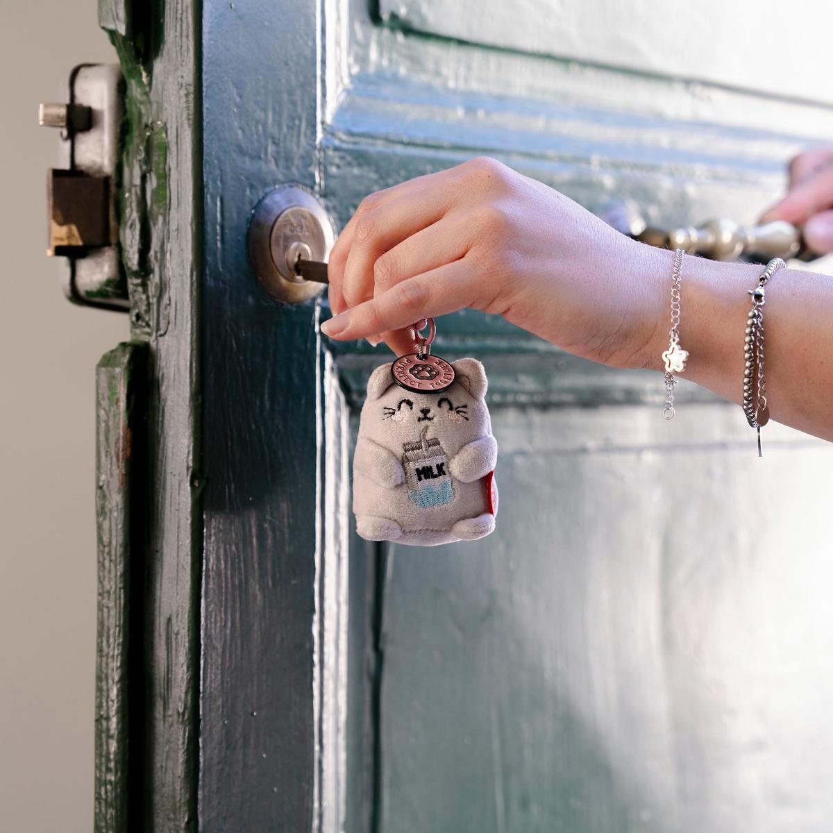 Kitty Super Soft! Tiny Plush Keyring