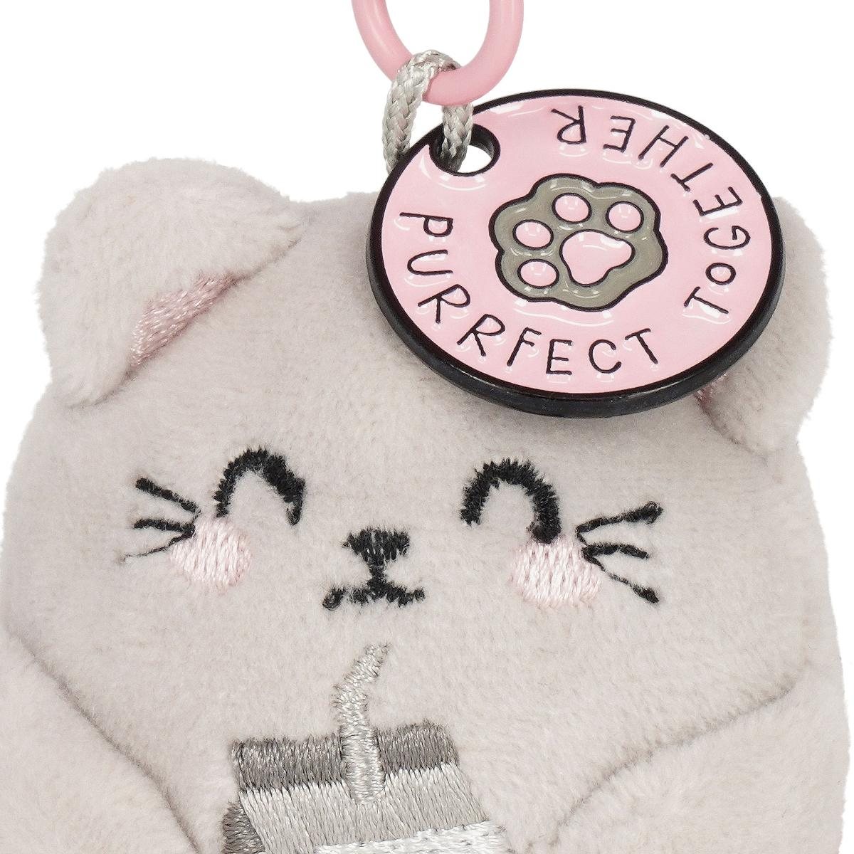 Kitty Super Soft! Tiny Plush Keyring