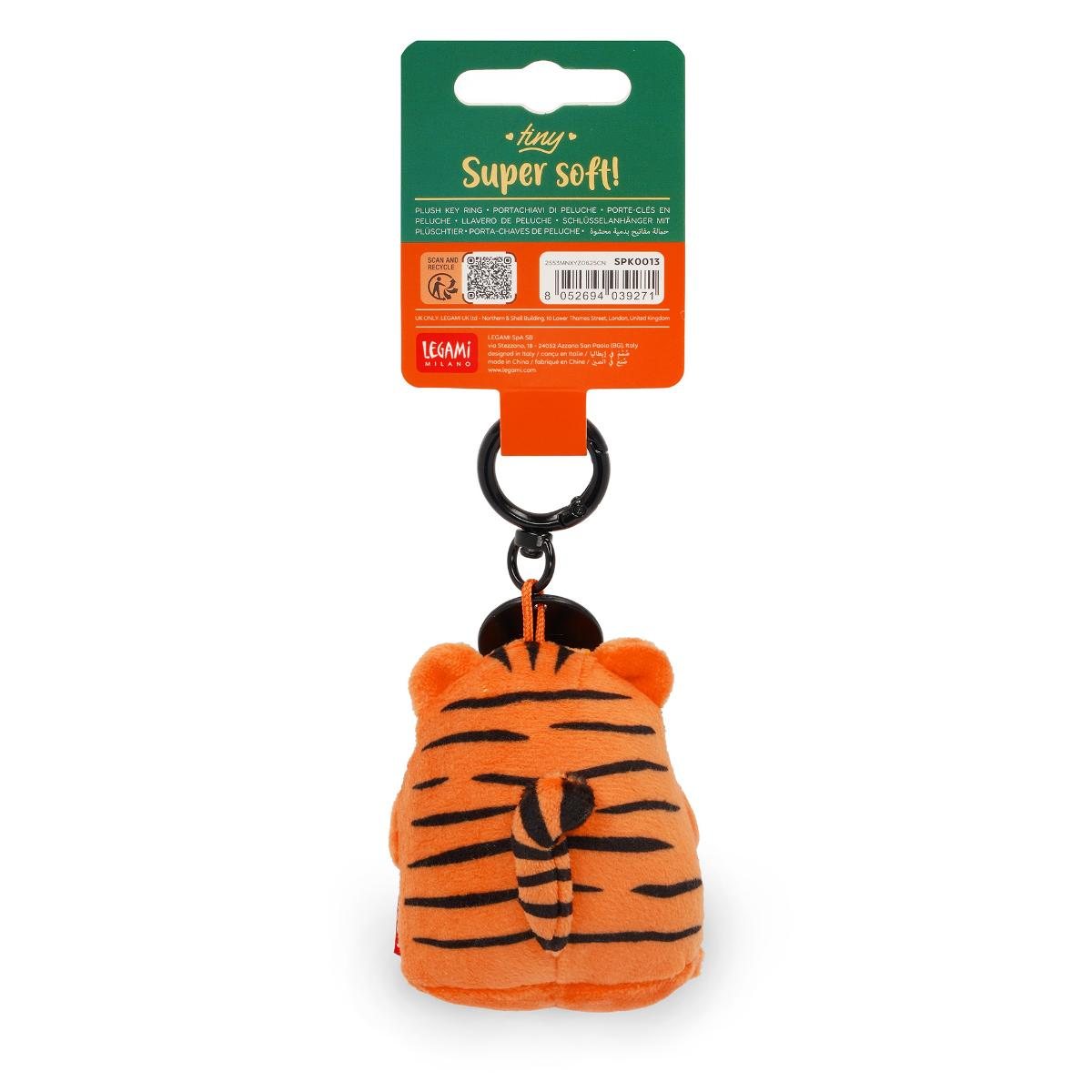 Tiger Super Soft! Tiny Plush Keyring