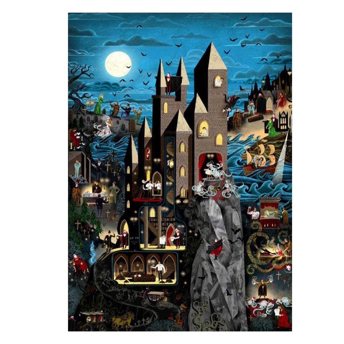 World Of Dracula 1000 Piece Jigsaw Puzzle