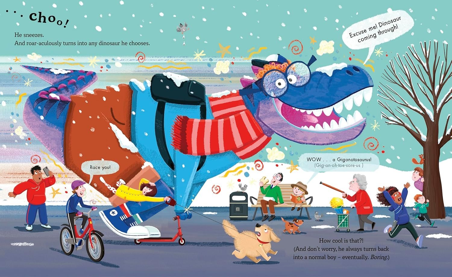 Dylan the Dino Boy Saves Christmas