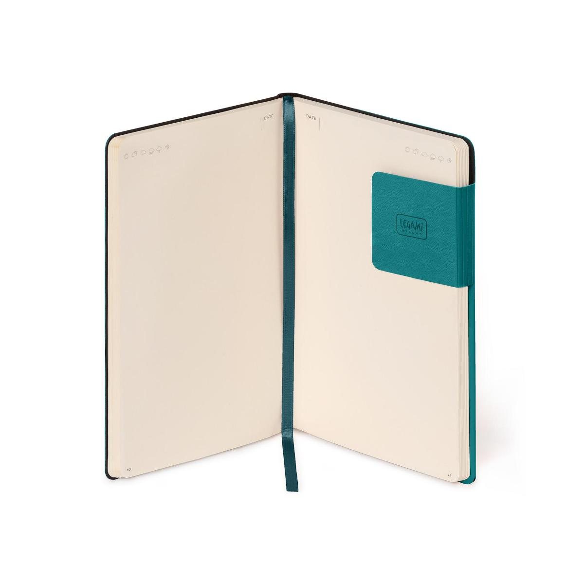 Malachite Green Plain Medium Notebook