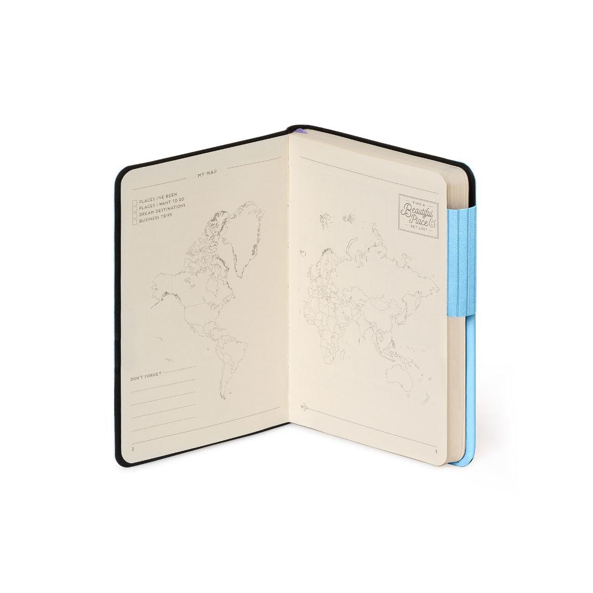 Aura Lined Small Notebook