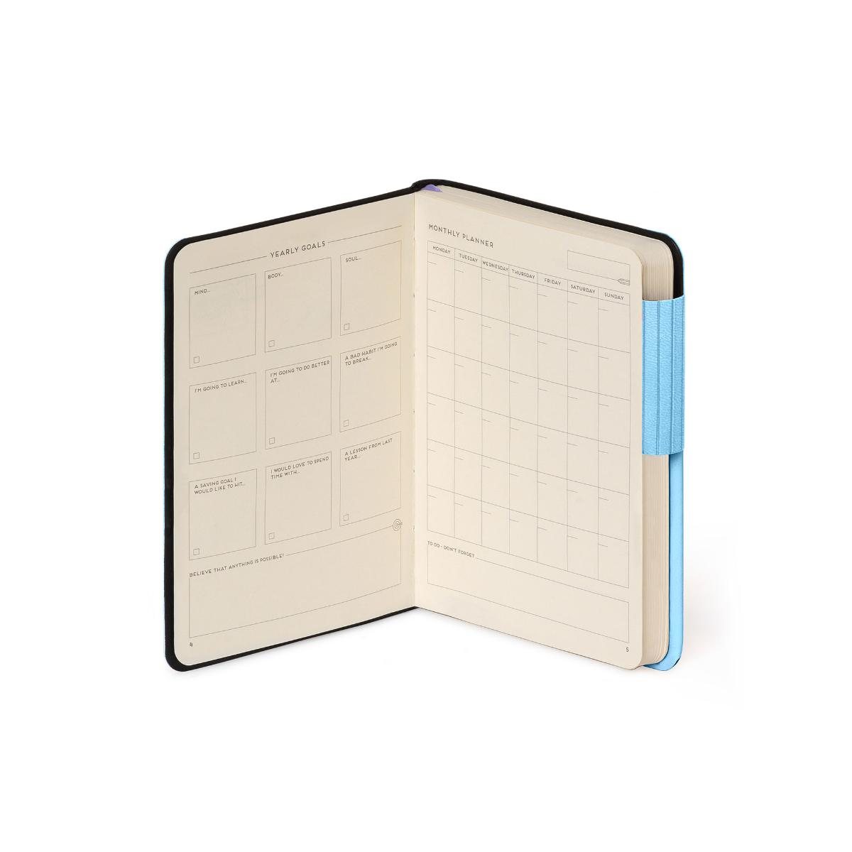 Aura Lined Small Notebook