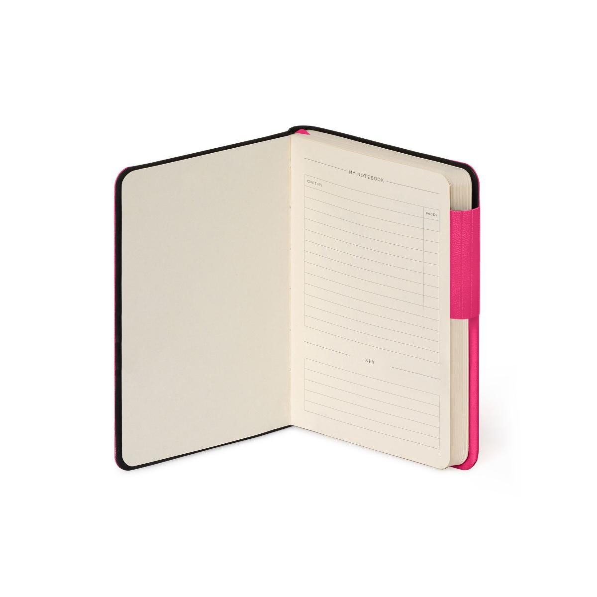Raspberry Lined Small Notebook