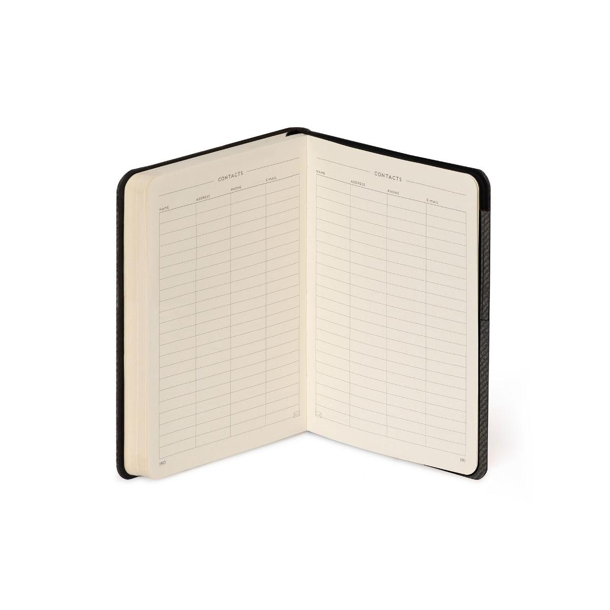 Deep Graphite Lined Small Notebook