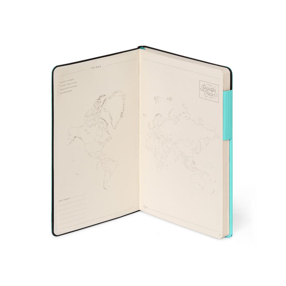 Aquatic Awe Lined Medium Notebook