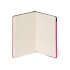 Raspberry Lined Medium Notebook
