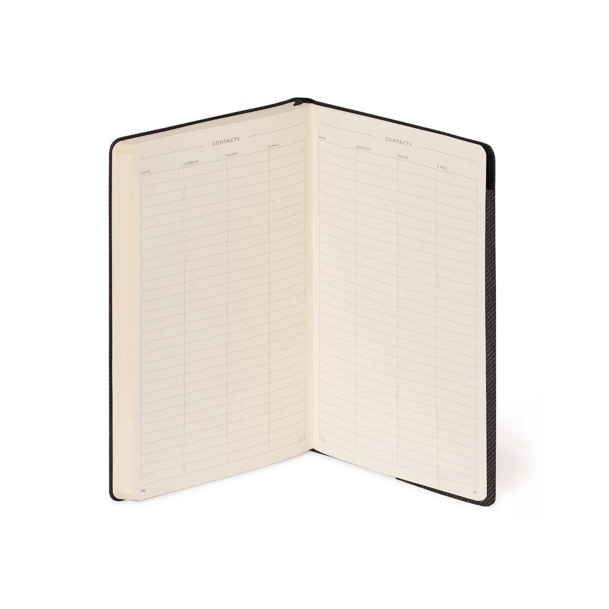 Deep Graphite Plain Medium Notebook