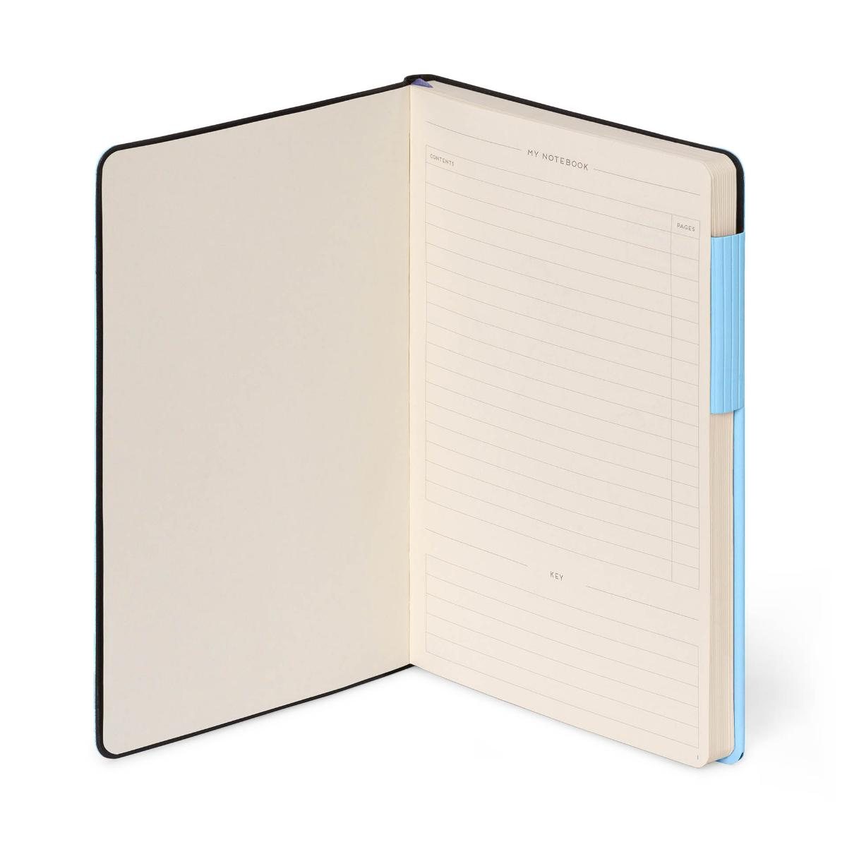 Aura Lined Large Notebook