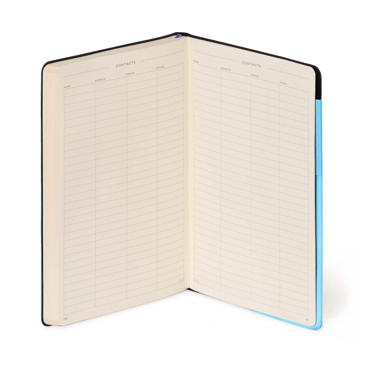 Aura Lined Large Notebook