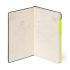 Chartreuse Lined Large Notebook