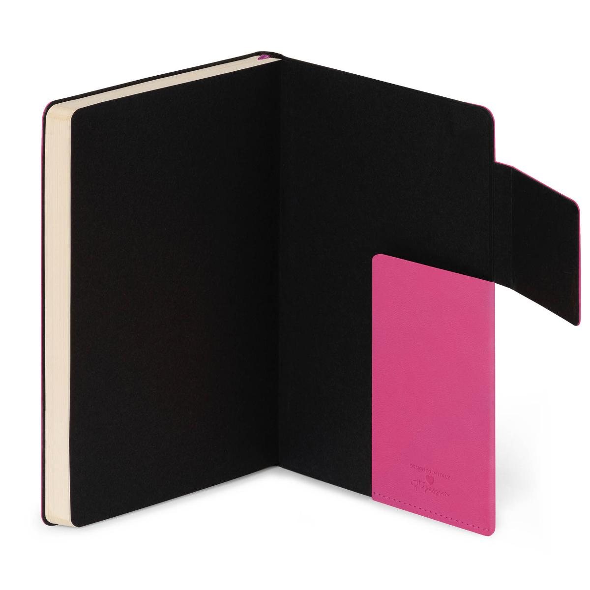 Raspberry Lined Large Notebook