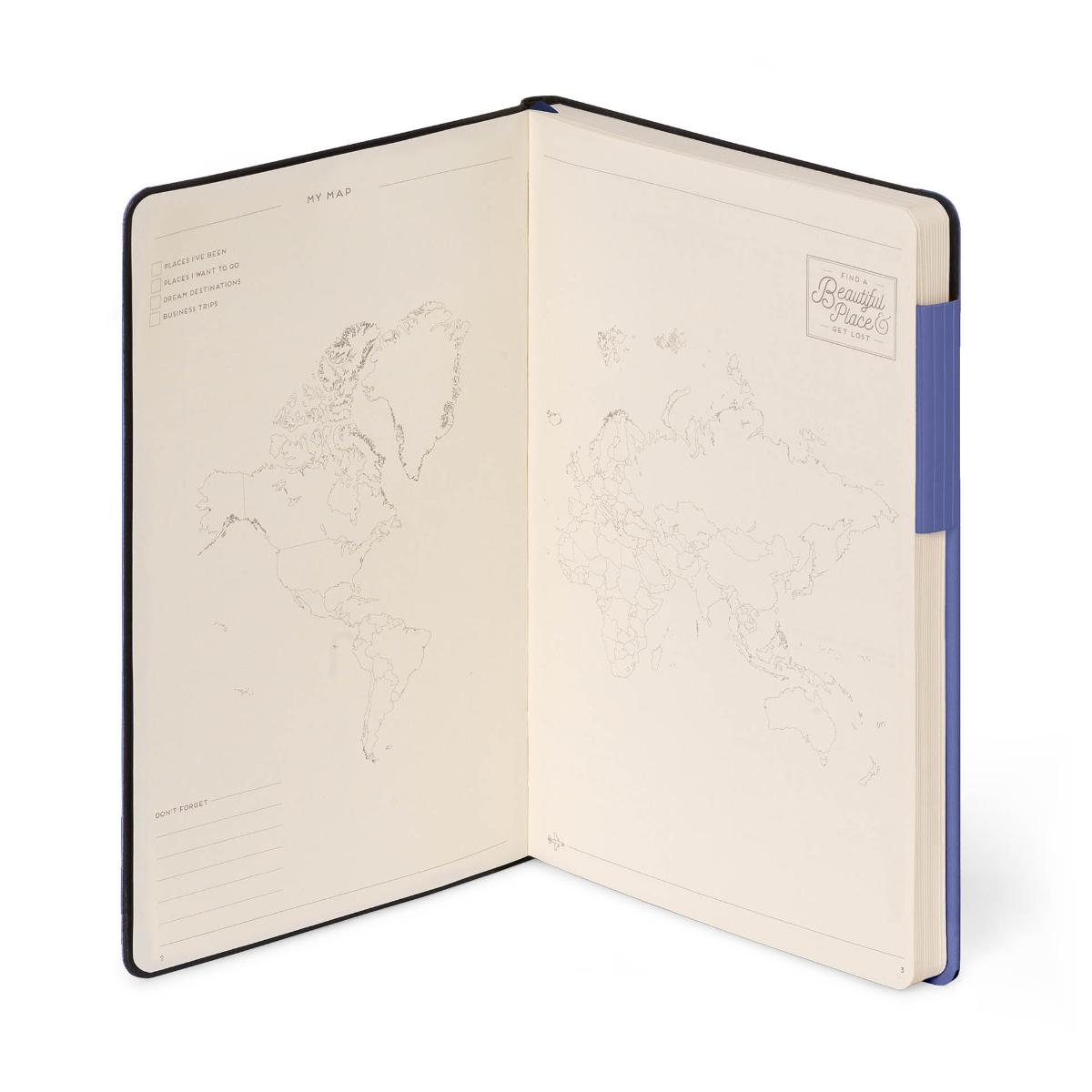 Future Dusk Lined Large Notebook